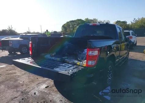 2022 Ford F-150 Xl из США, поврежденный, VIN 1FTEX1EP2NKD75560